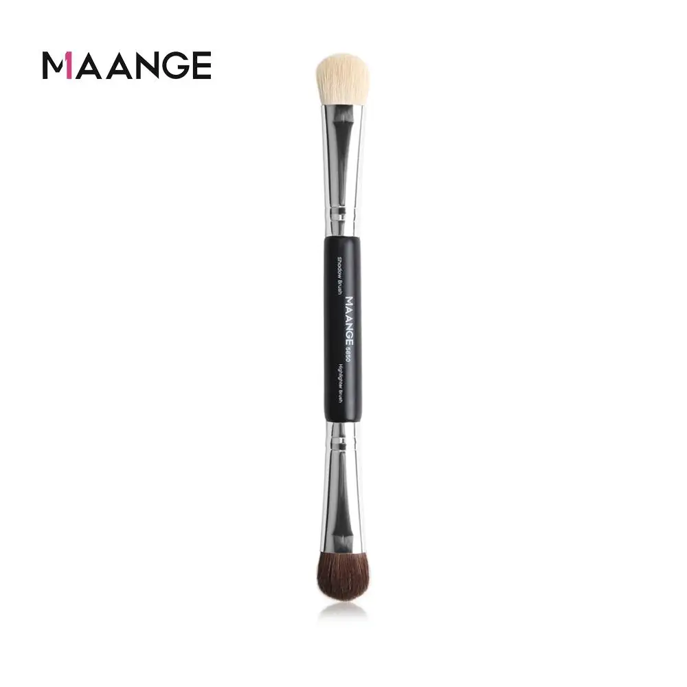 Multifunctional Brush Double Head Concealer Blending Brush Professional Nose shadow Cleansing brush