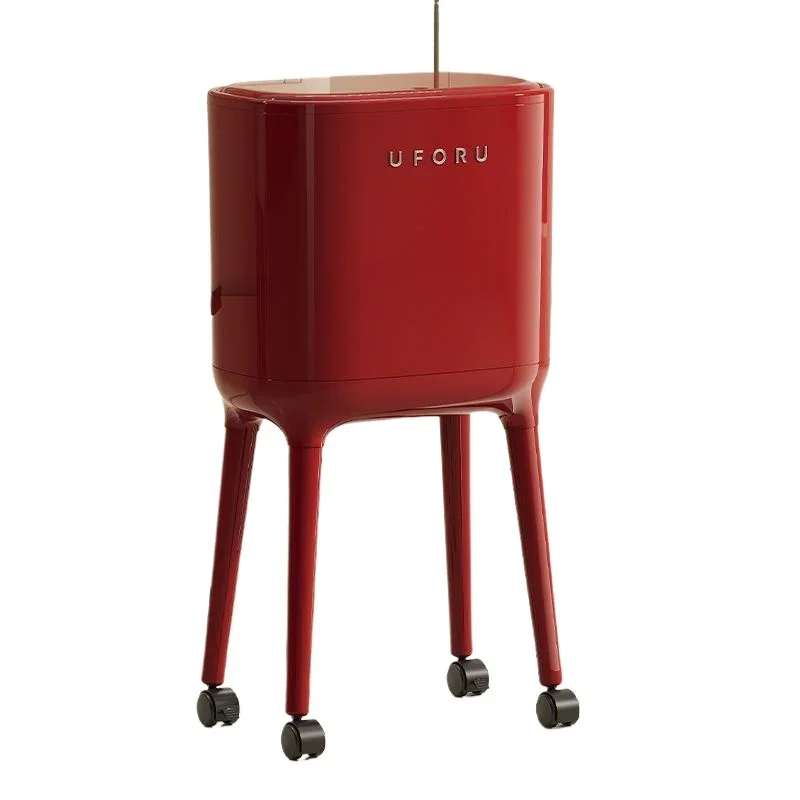 

No bending trash can