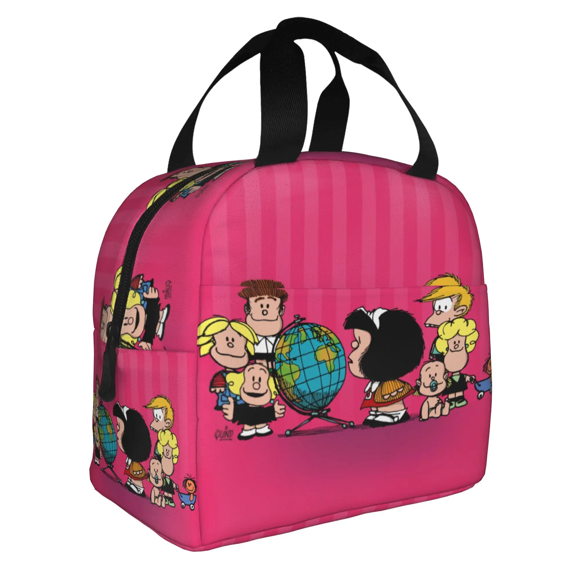 M-Mafaldas Resuable Lunch Boxes for Women Multifunction  Cooler Thermal Food Insulated Lunch Bag Office Work