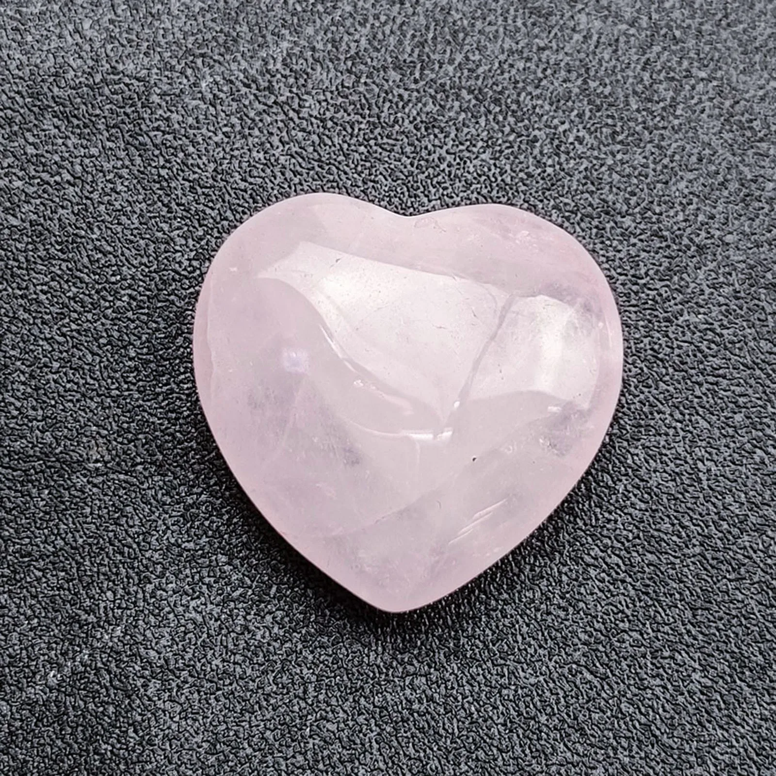 Crystal Natural Heart Shaped Polished Heart Shaped Gem Rose Quartz Amethyst All Kinds Of Healing Glowing Stones for Garden