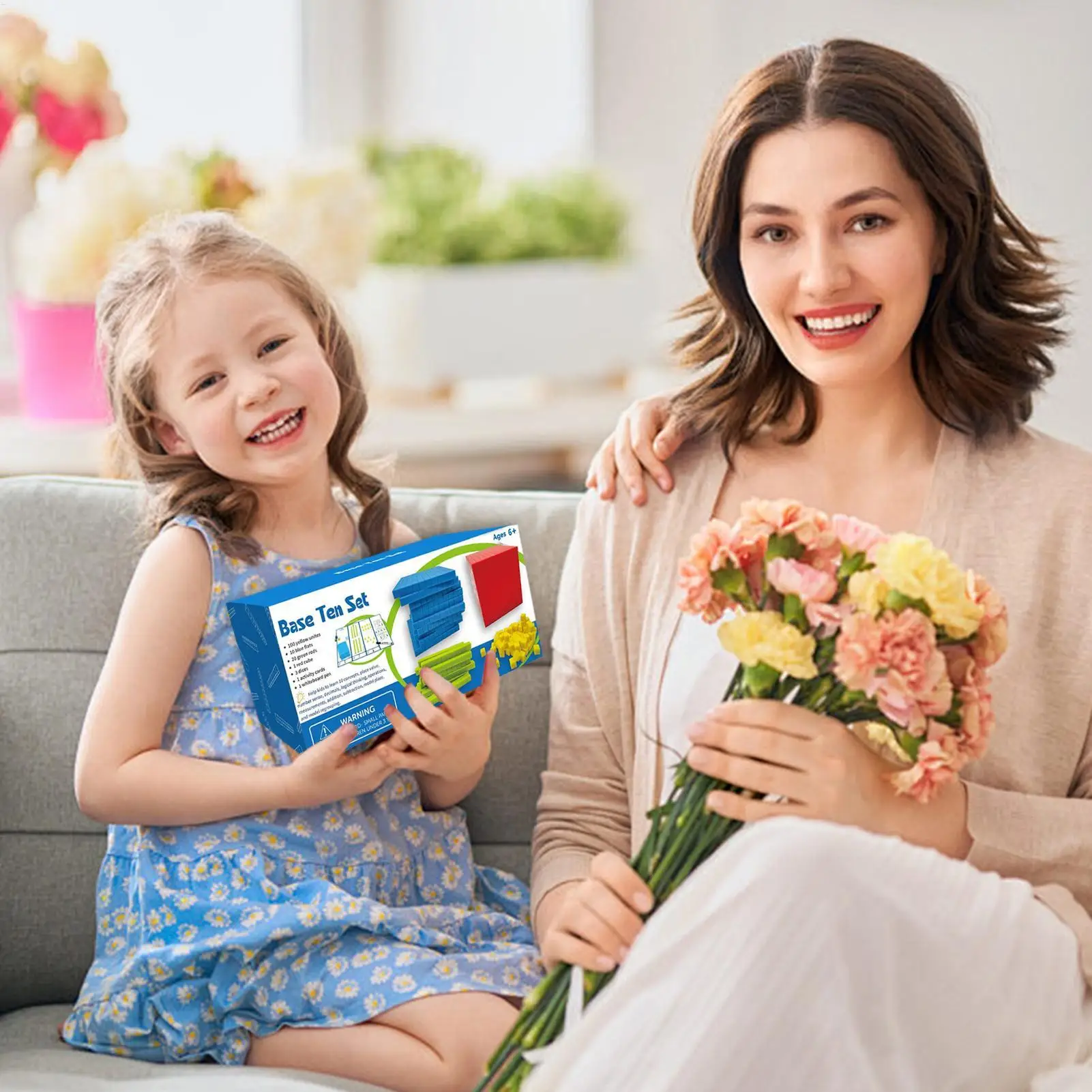 수학 교구용 베이스 텐 블록 수학 장난감 게임 교육용 장난감 계산 블록 유치원 학습용