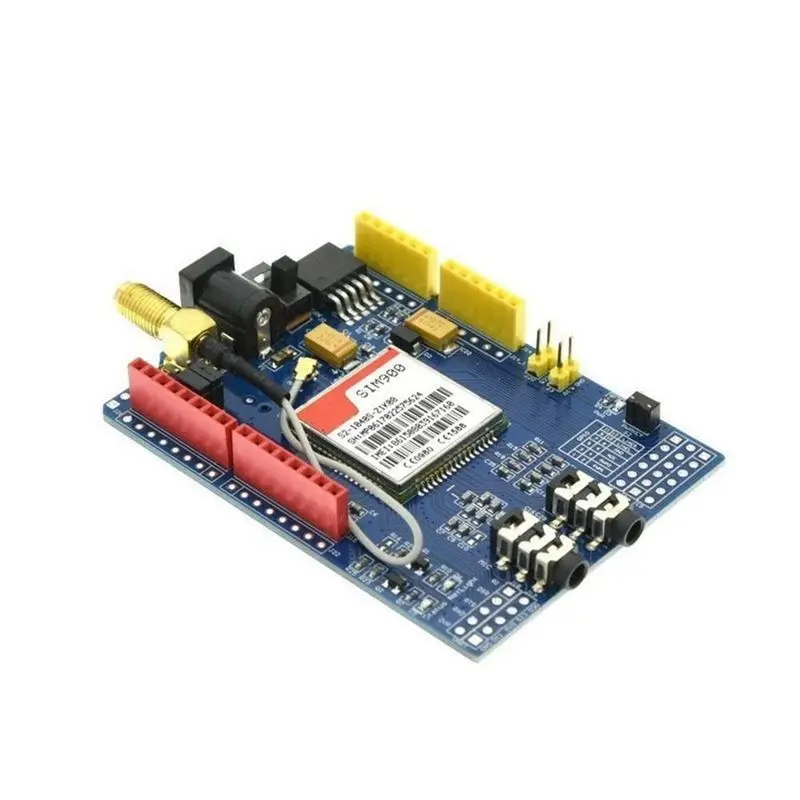 AA08-2Pcs Quad-Band SIM900 GPRS GSM Development Board Kit Development Board Module For Enhanced Connectivity For Arduino