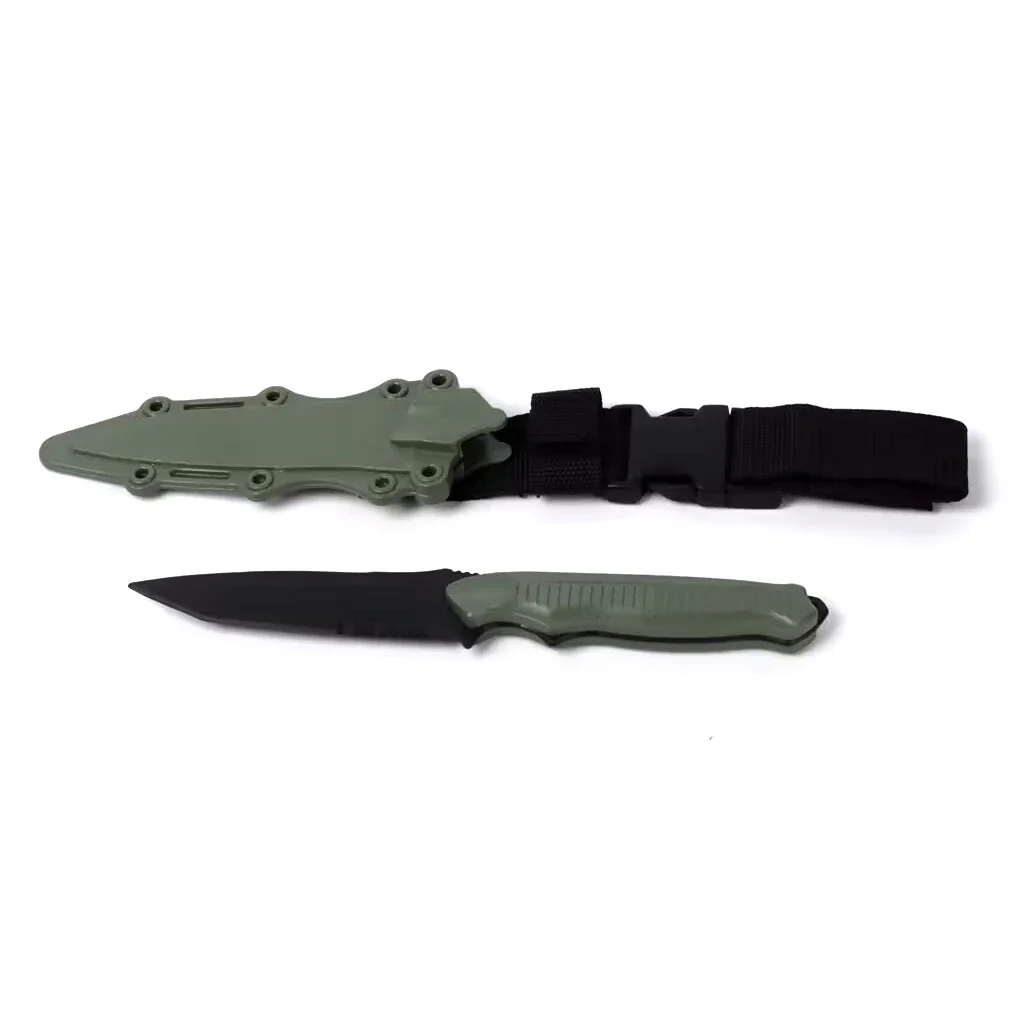 M9 Dagger Model Rubber Knife Gift Toys Military Fans Collection Game Simulation Training Props Plastic Model