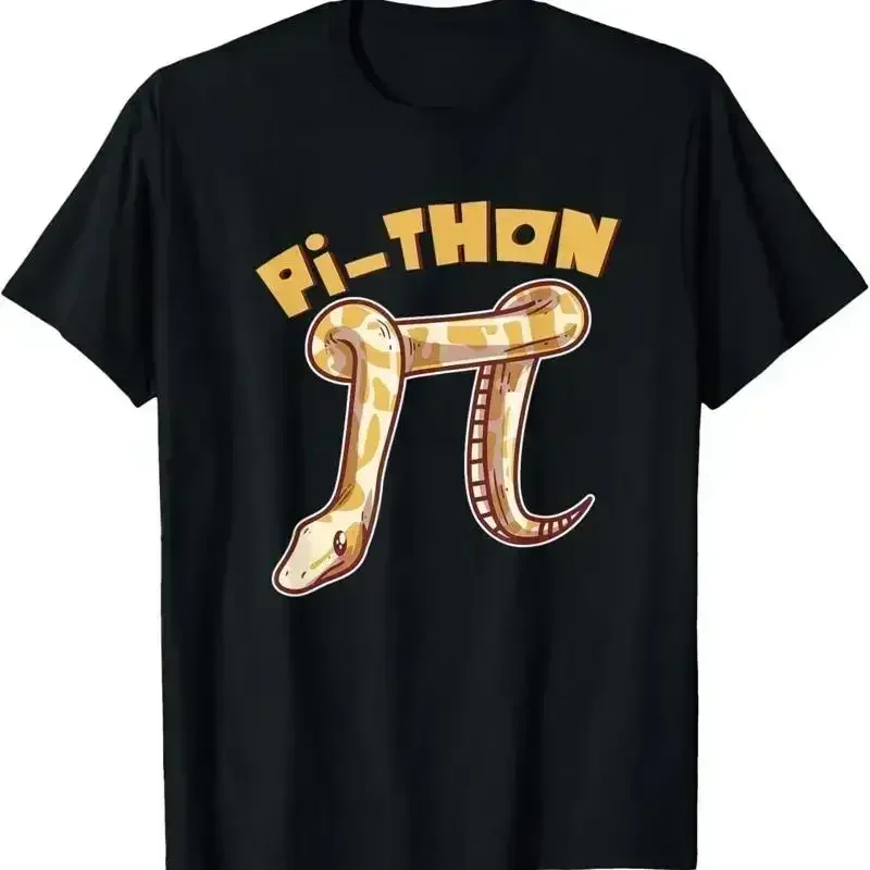 Pi Thon Ball Python Boa Pet Snake Animal Reptile Math T Shirt