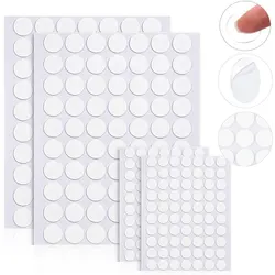 15-500Pcs Nano Double Sided Dot Stickers Removable Adhesive Round Putty Clear Sticky Tack No Trace Putty Waterproof DIY Sticker