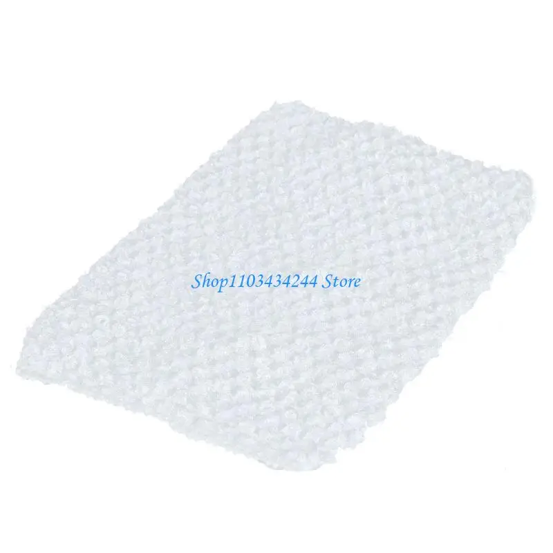 9 بوصة الأطفال 20x23 سنتيمتر اليدوية ملفوفة الصدر مطاطا فتاة الكروشيه توتو أنبوب القمم واسعة DIY بها بنفسك محبوك تنورة #5