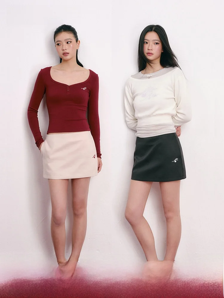 

Женские юбка-брюки Moonmoi А-силуэта, двухслойные, из бархата с принтом, утягивающие, весенние, новые, модные, повседневные