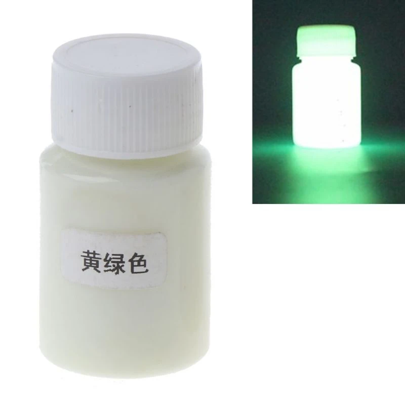 New 8 Color Luminous Face Paint Epoxy Resin Pigment UV Body Paint