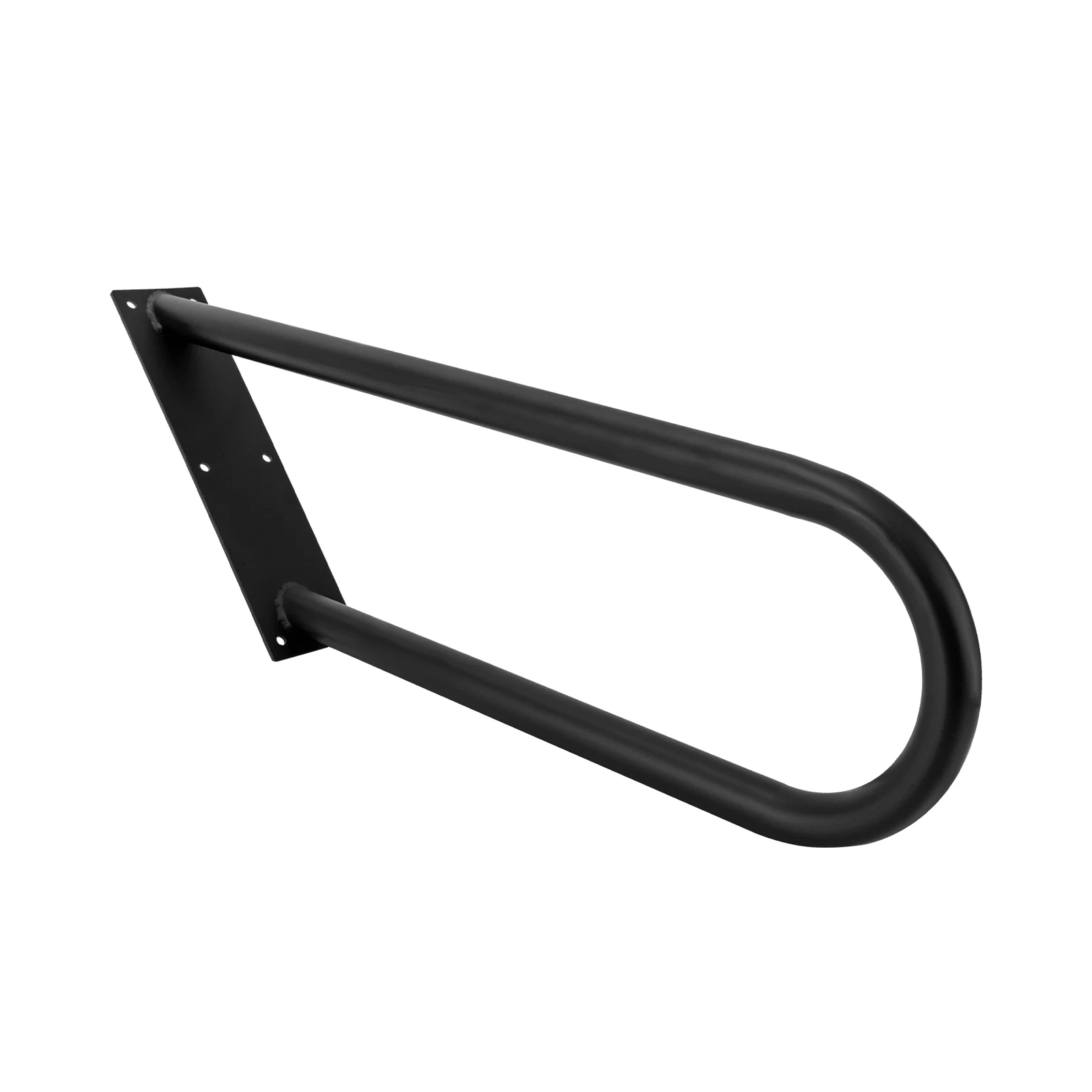 2 قطعة مقبض إمساك مثبت على الحائط للسلالم درابزين حديد على شكل حرف U مع درابزين درج بسعة تحميل 220 رطل لكبار السن #4