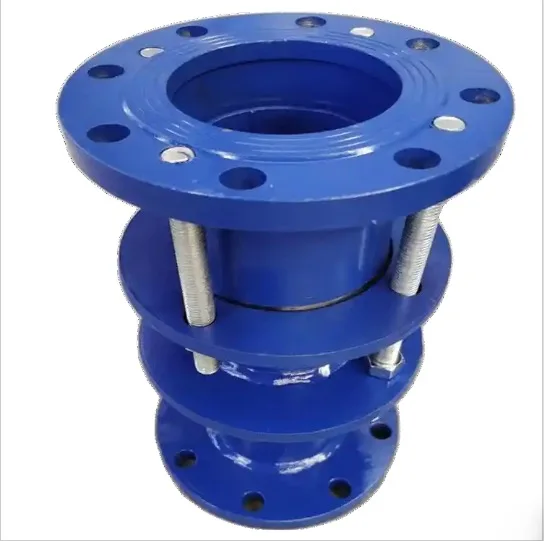 Pipeline compensation joint B2F double flange loose sleeve limit expansion joint