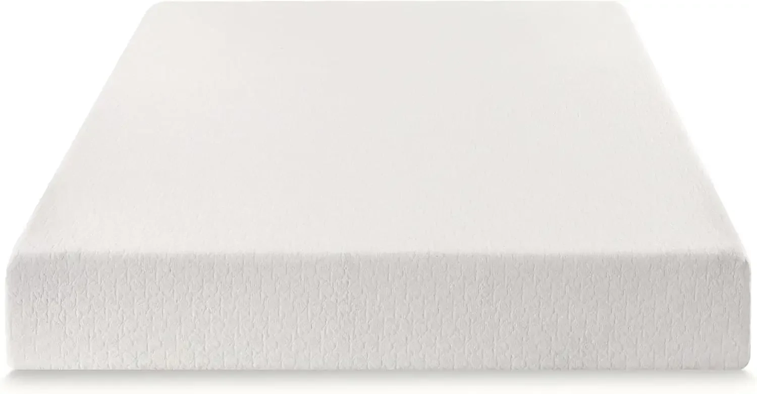 Preço Colchão Colchão duplo de 10 polegadas Bed-In-A-Box, espuma viscoelástica de chá verde