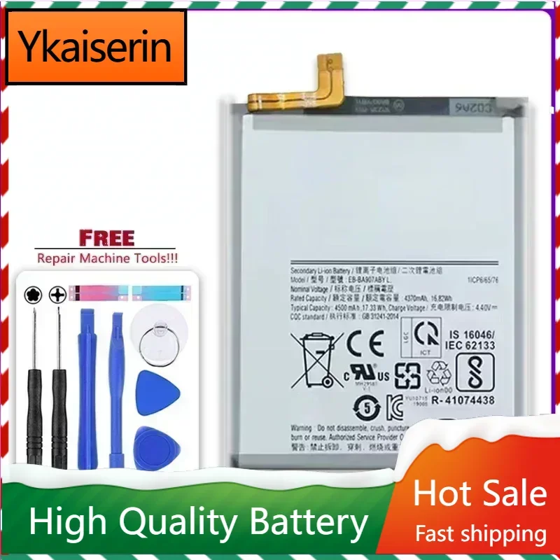 YKaiserin 4500mAh Replacement Battery EB-BA907ABY For Samsung Galaxy S10 Lite