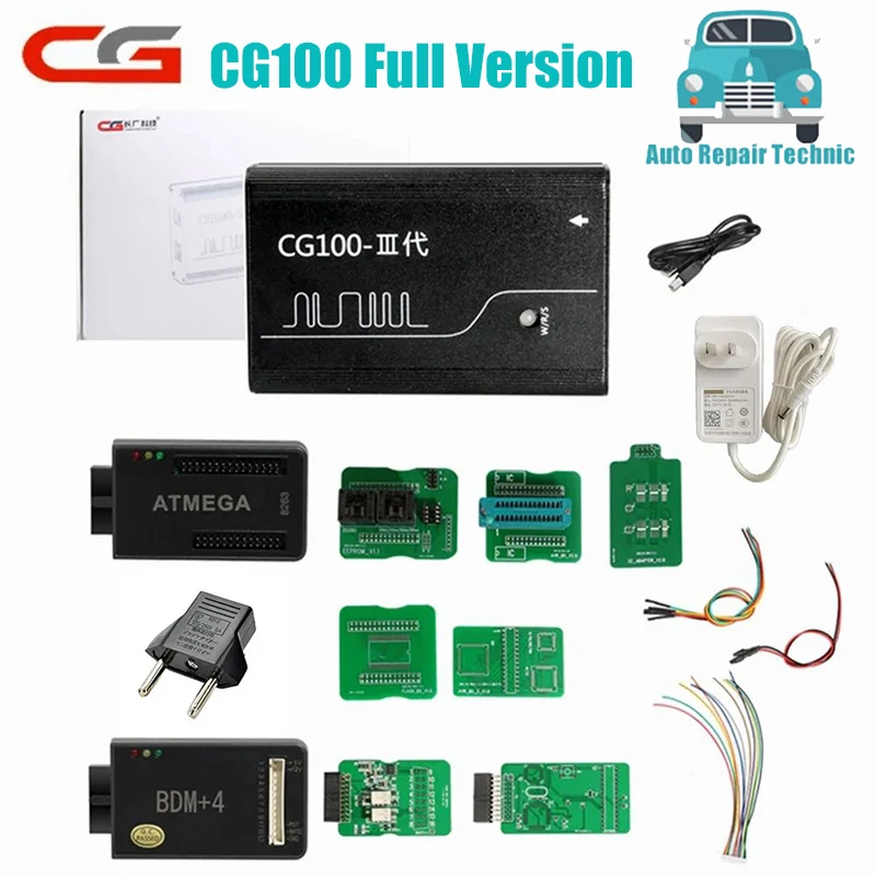 

CG CG100 PROG III Airbag Reset Tool Full Version with All Function of Renesas SRS and Infineon XC236x FLASH Supports WIN10