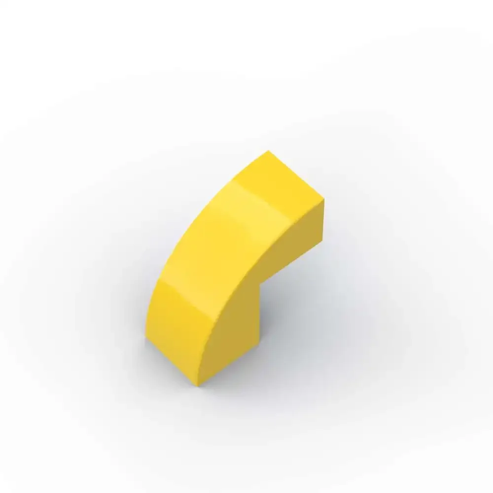 MOC 10PCS Curved 5907 2x1x1 2/3 Slope Building Blocks Kit House Castle Bricks Particle Puzzle DIY Toys Children Birthday Gifts