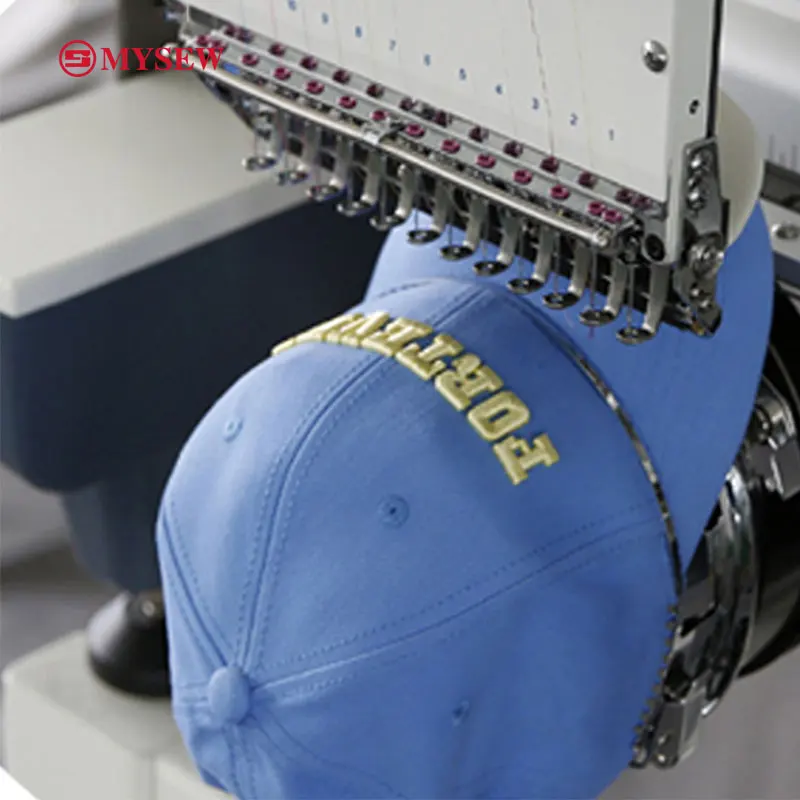 MHS1201S 15 Needles Single Head Computerized Commercial Industrial Used Automatic Shoes Bags T-shirts Embroidery Machine