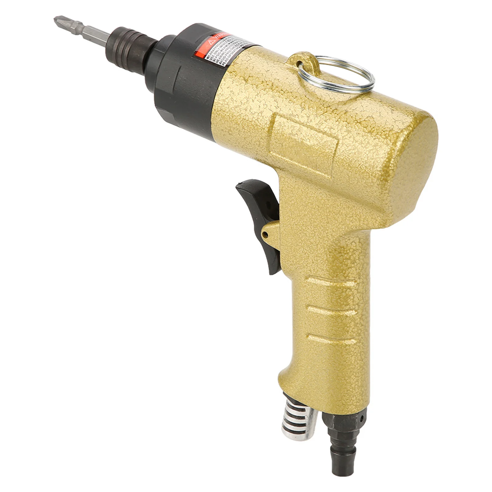 KP-810PN 1/4" Pneumatic Air Screwdriver Reversible Type Industrial Screw Driver Tool 5000RPM Comfortable Anti-Slip Handle