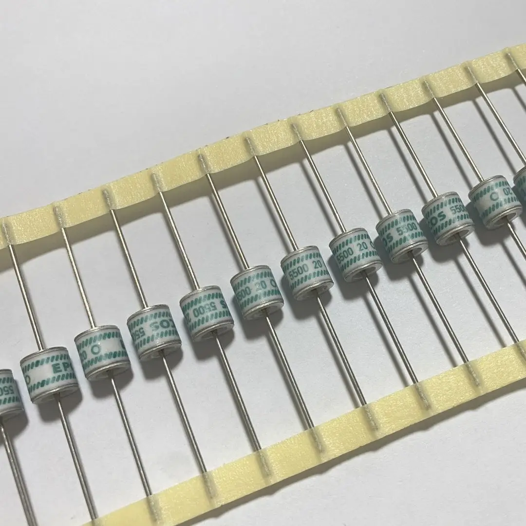 5/10/20 قطعة A71-H55X أنابيب تفريغ الغاز B88069X2620S102 10kA 5.5kV 2 القطب 8x8 مللي متر ل SSG5X-1 TDK GDT EPCOS 5500 A71-H55X #1