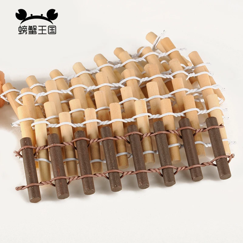 รั้วไม้ 20 ชิ้น รุ่นทางรถไฟ บ้านตุ๊กตา อุปกรณ์เสริม การทำสวนกลางแจ้ง พืช สระว่ายน้ำ ฟาร์ม ภูมิทัศน์ ฉากภาพไดโอรามา