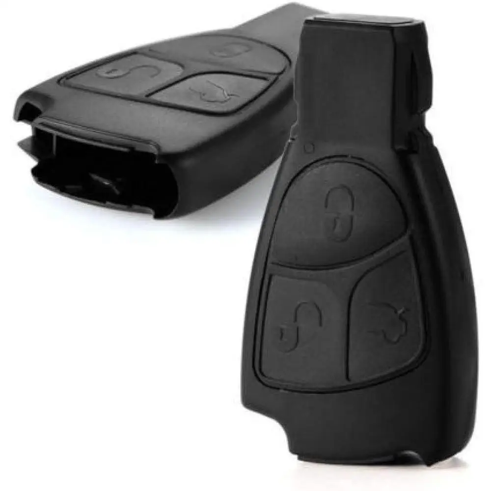 1Pc 3 Button Smart Key Case Cover Car Remote Key Shell Protector Durable Replacement For MERCEDES BENZ C ML E CLK B