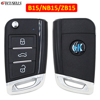 KEYDIY 3 Button B NB ZB Series B15 NB15 ZB15 Universal KD Remote Car Key MQB Style for KD900 KD900+ URG200 KD-X2 Mini KD