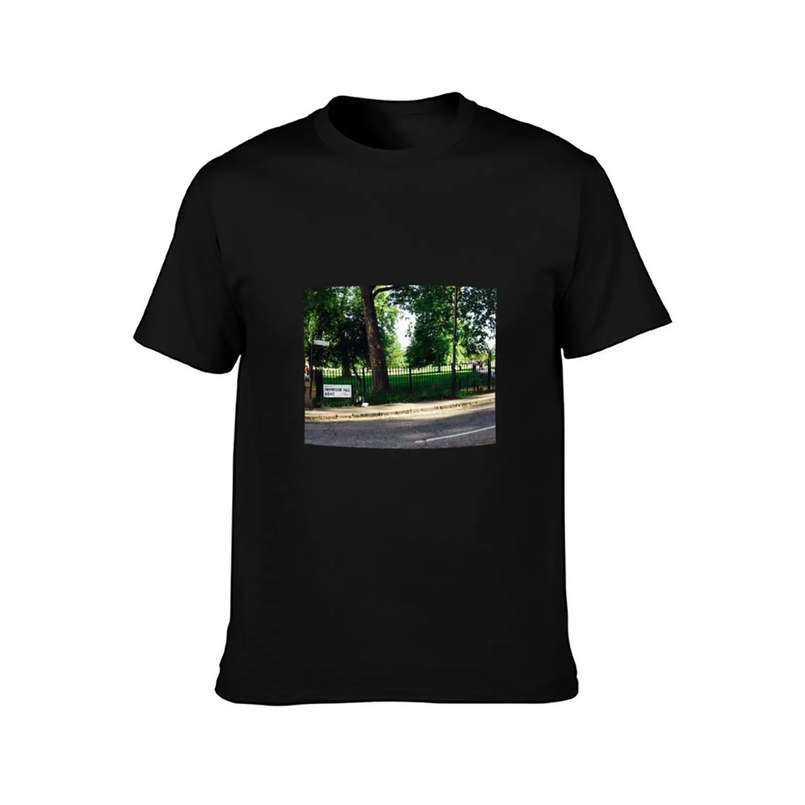 Primrose Hill, London T-Shirt man t shirt cotton T-Shirt