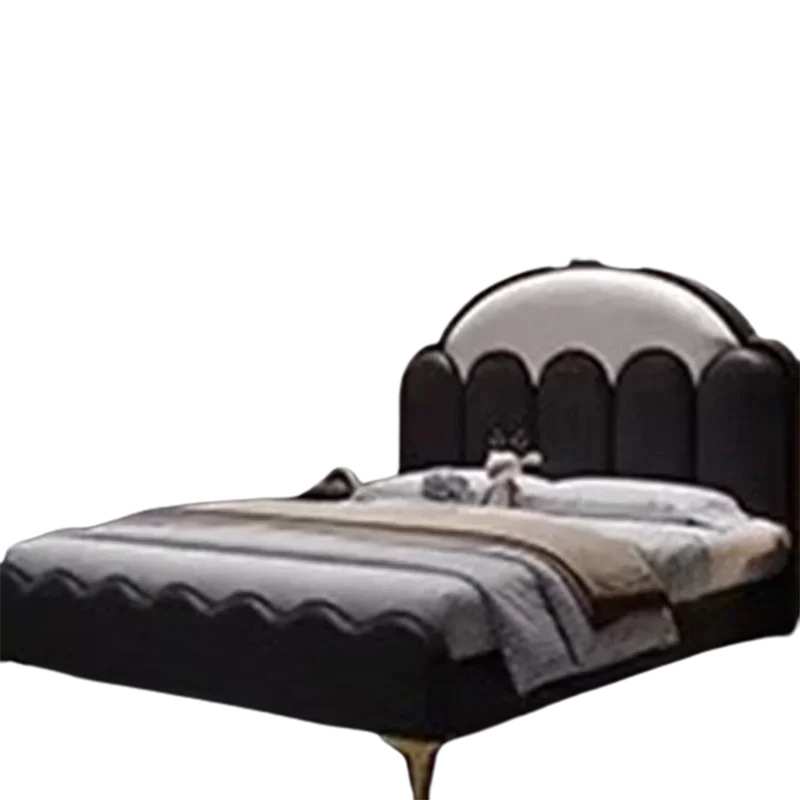 

High End Children Double Bed Designer Storage Wooden Nature Simple Double Bed Modern Luxury Cama De Dormitorio Bedroom Furniture