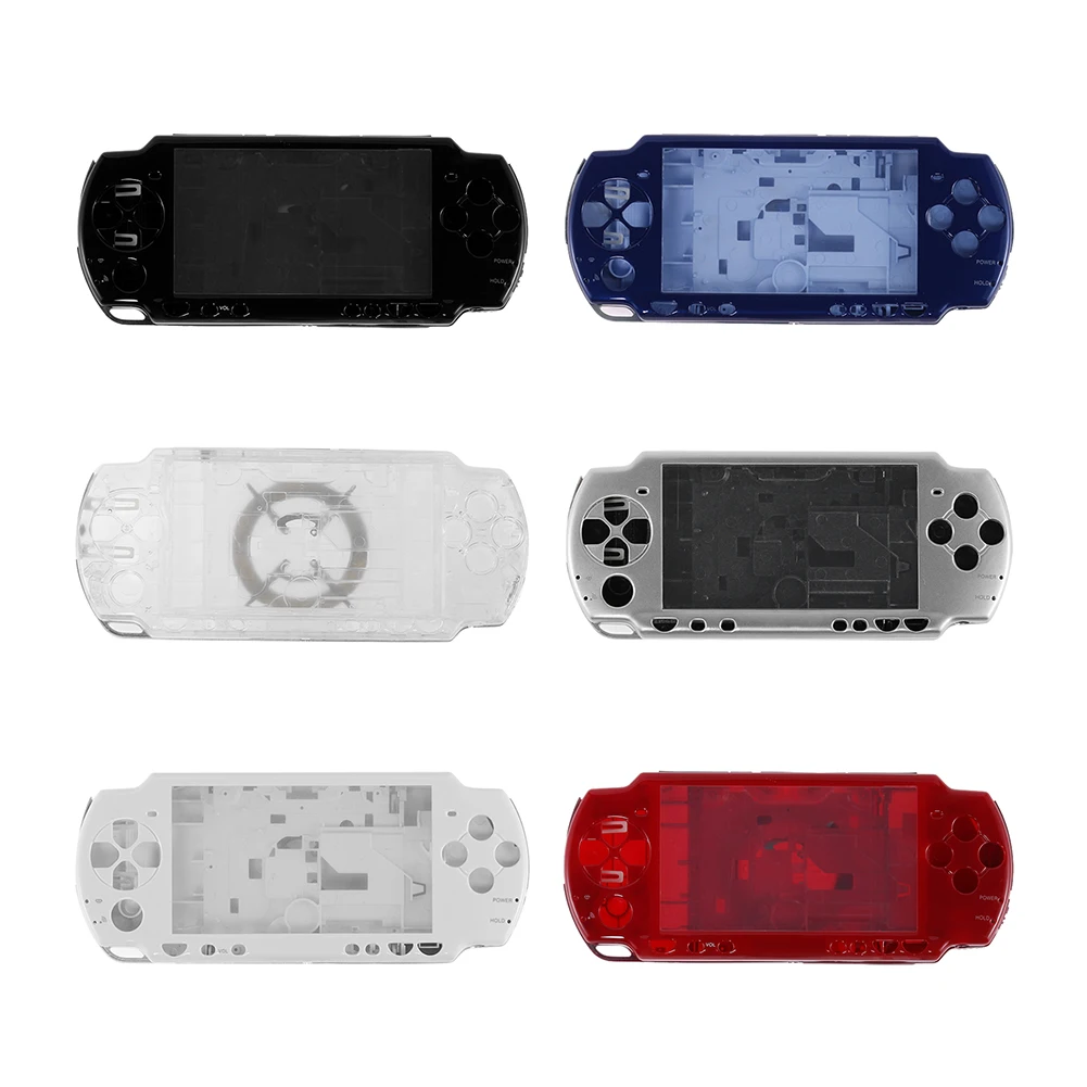 

Сменный корпус, полная крышка корпуса для PSP 2000 PSP 2000, защитный чехол для игровой консоли, аксессуары с набором кнопок