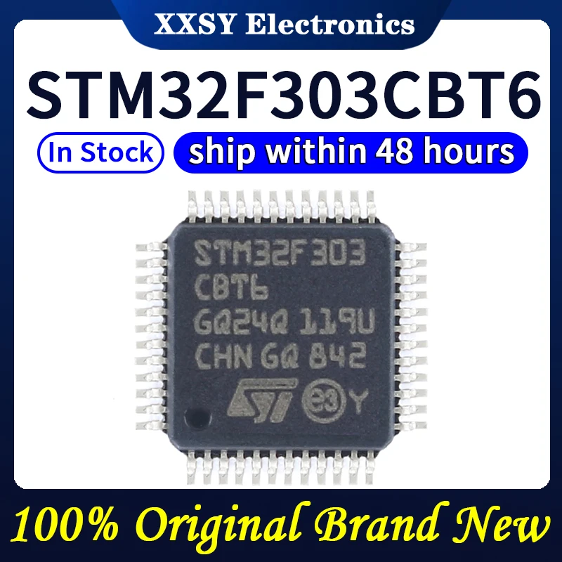 STM32F303CBT6 STM32F303CCT6 STM32F303RBT6 STM32F303RCT6 STM32F303RET6 STM32F303VCT6 STM32F303VET6 High quality 100% Original New