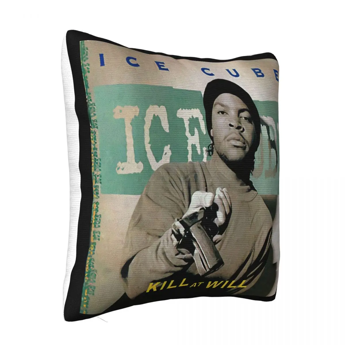 Ice Cube Kill At Will Gidan Black White Men Unisex All Size Harajuku Beautiful Vintage New Arrival Pillow Case