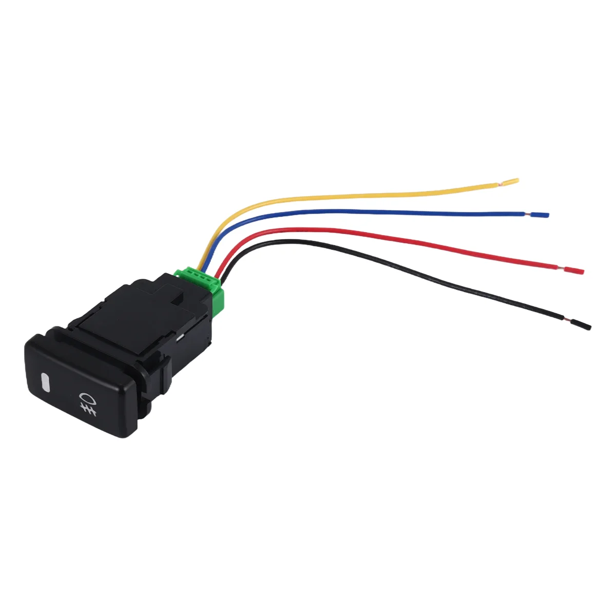 AT77 Auto Retrofit Switch Waterproof Toggle Switch Fog Lamp Switch With 4 Line For Toyota Lexus White Light