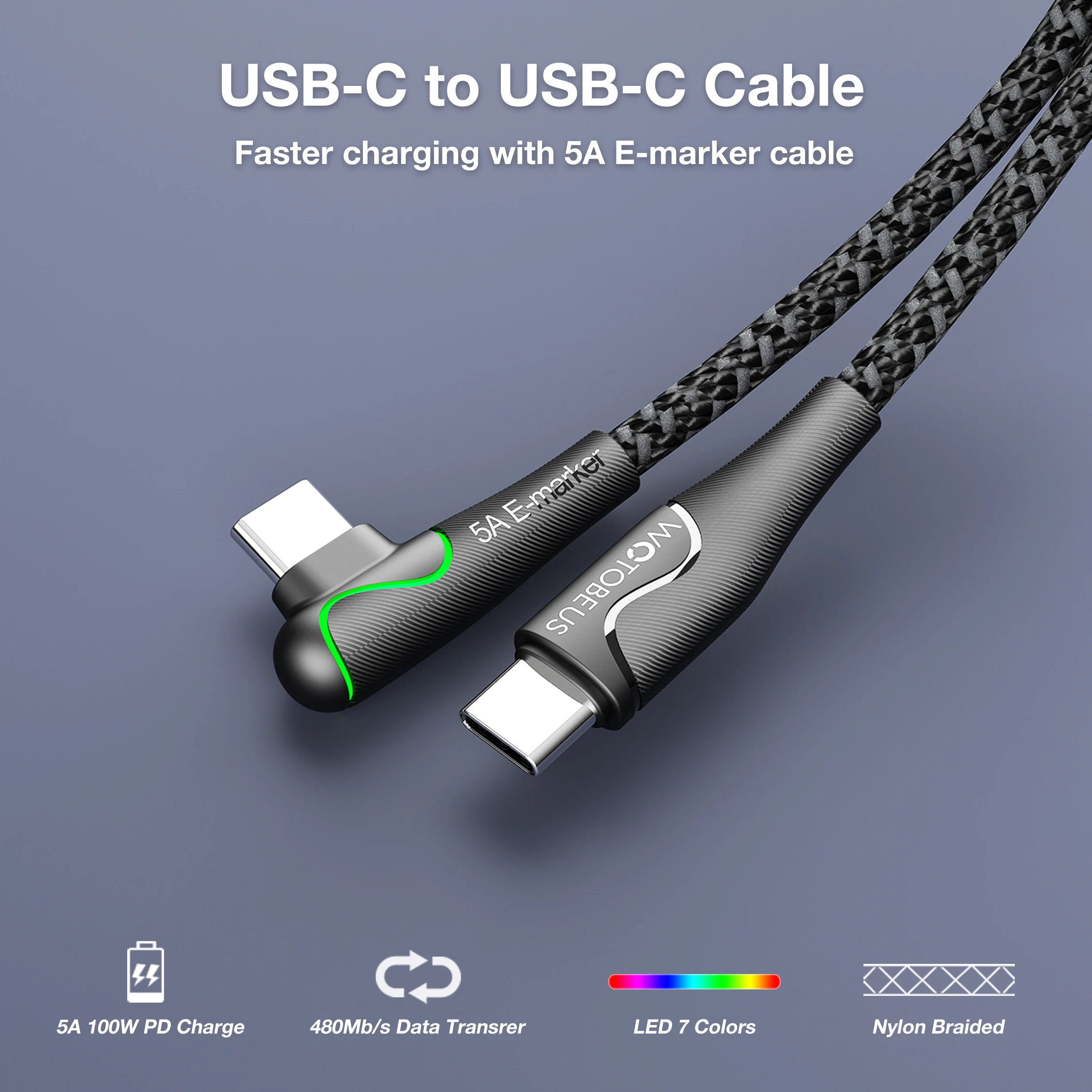 165W USB C Car Charger Adapter Super Fast Charging WOTOBEUS PD3.1 140W, PD3.0 100W PPS45W QC5 PD35W 30W for MacBook Pro 16" S22