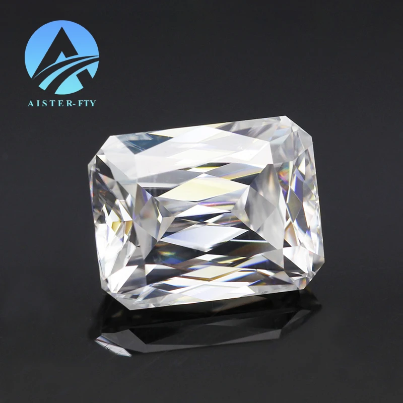 

AISTER D Color 3EX Ashoka Cut Moissanite Stone Pass Tester with GRA Report for Jewelry Making