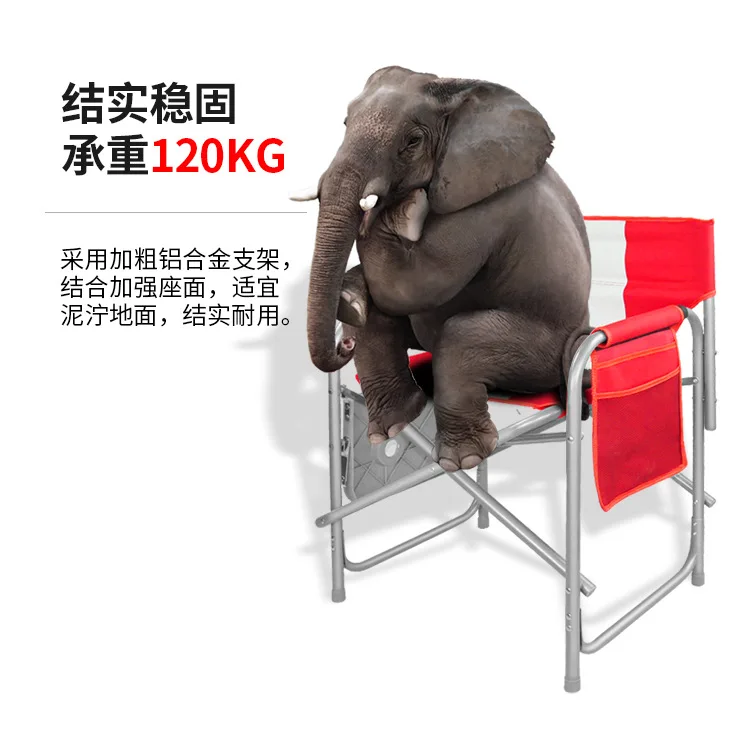 Portable Outdoor Folding Chair Leisure Director Chair Picnic Camping Fishing Sketch Dew Chair
