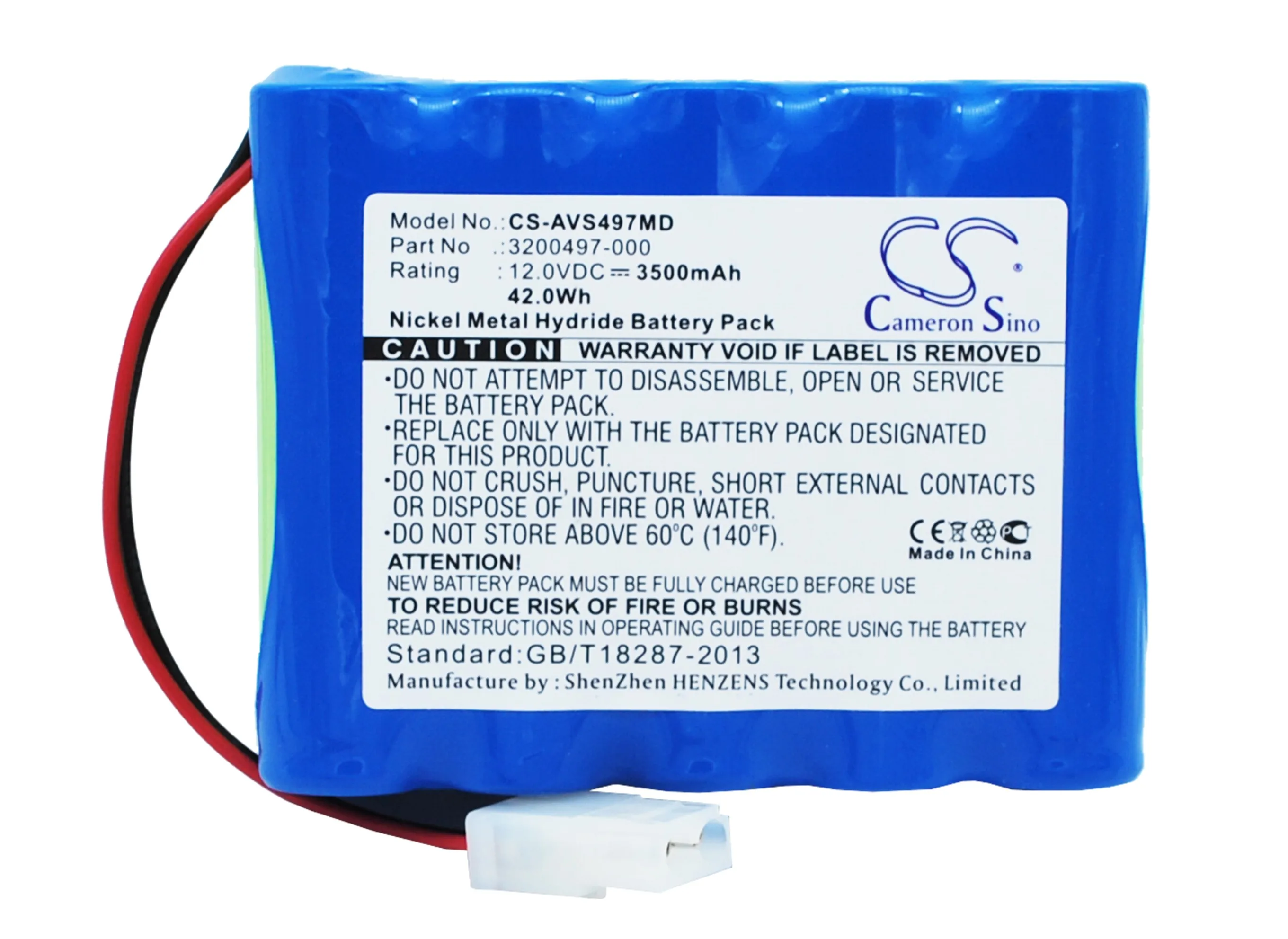 

12.0V 3500mAh Medical Battery OM0091 21542 B11353 B11418 AMED0022 for Viasys Healthcare Vela Ventilator, AVEA, T-Bird Ventilator