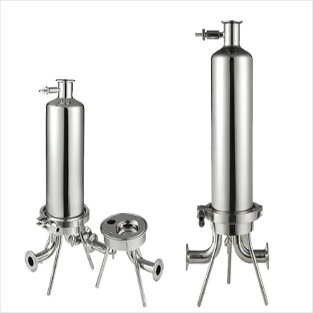Customized Food/Sanitary Grade Filter Milk/juice/beer/wine/beverage Filter Housing Stainless Steel Housing