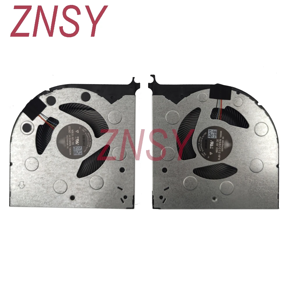 Laptop CPU GPU Fan For Lenovo Legion 7-15IMHG05 15IMH05 C7-15IMH05 Y9000K 2020 5H40S20077 5H40S20076 NS8CC11-20C03 NS8CC12-19F16