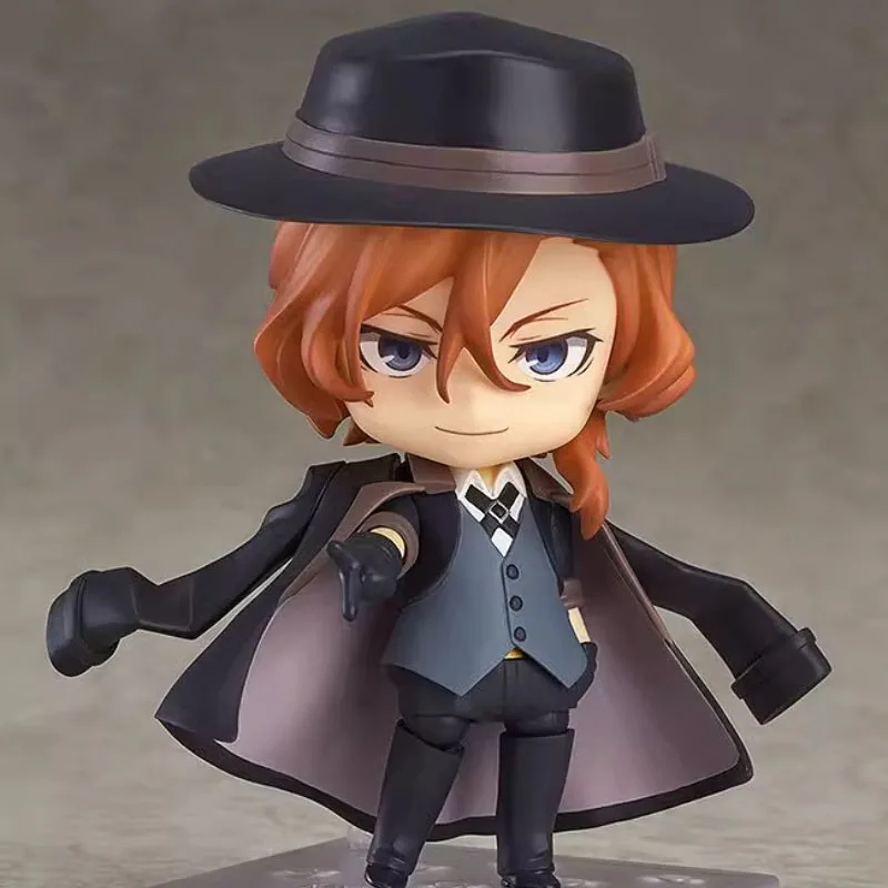 Good Smile Original GSC 676 Nendoroid Bungo Stray Dogs Nakahara Chuya Anime Action Figures Toys for Boys Girls Kids Gift