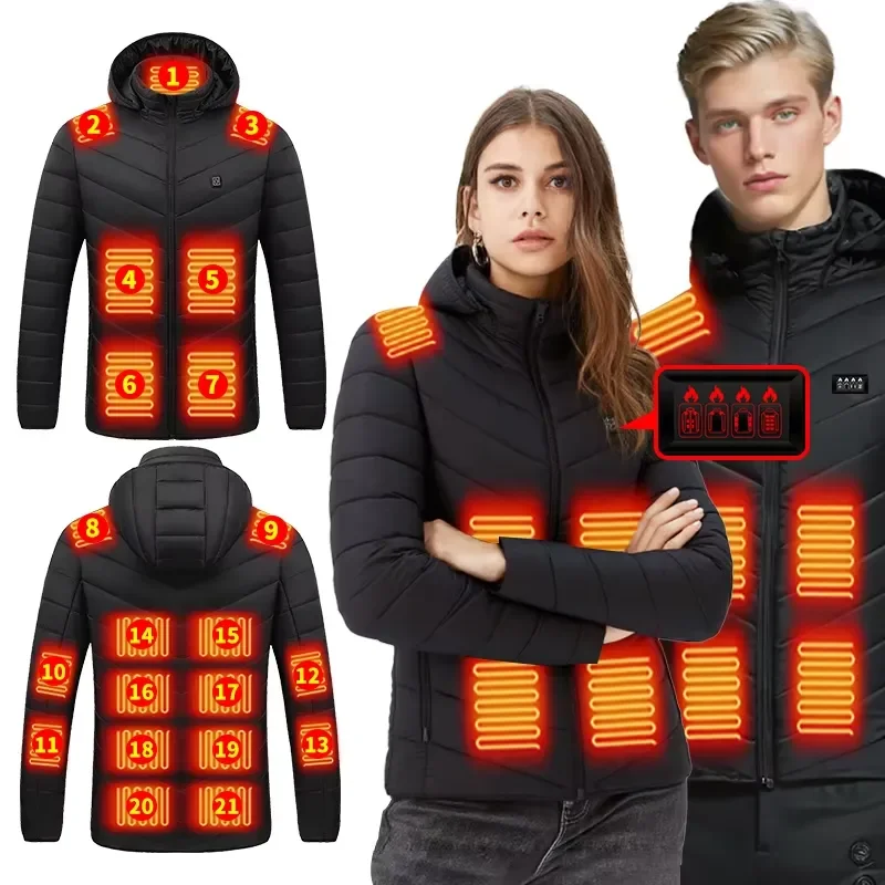 rechargeable-heated-coat-21-zone-heating-jacket-with-stand-up-collar-zipper-closure-for-outdoor-camping-skiing-fishing