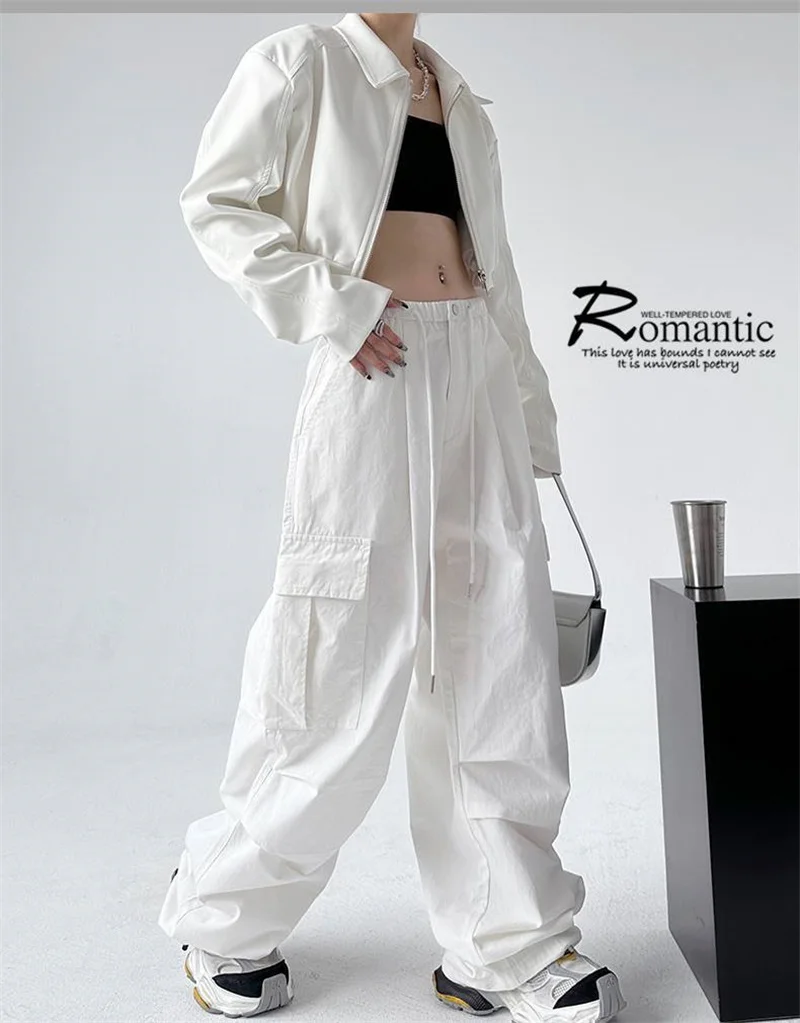 Loose  Leather Jacket Women's Leather Jacket New Retro Long-Sleeved Lapel Leather Jacket Women's Spring and Autumn  Short Coat