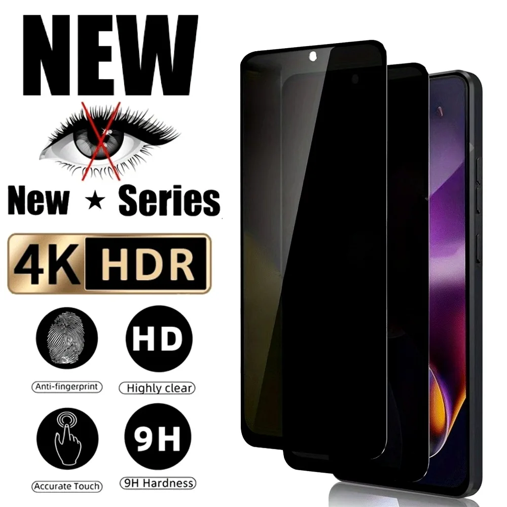 

2Pcs Anti Spy Tempered Glass for Redmi Note 14 5G 13 12 11 Pro 14S 12S 11S Screen Protector for Redmi 15 15C 14C 13C 12C 10A 9A