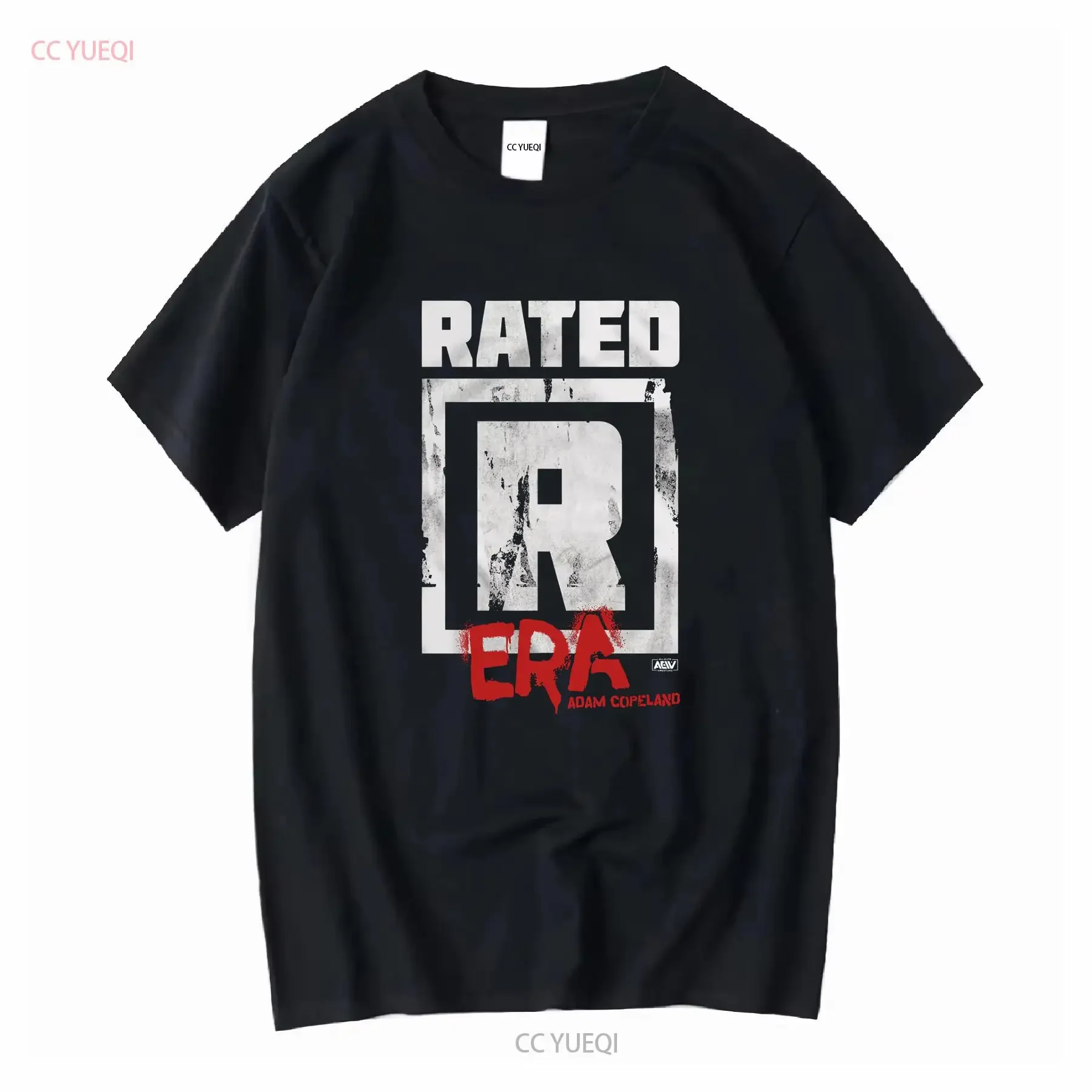 Adam Copeland Rated R Era AEW Official T Shirt long or short sleeves vintage Washed graphic Top For Everyday Wear homme