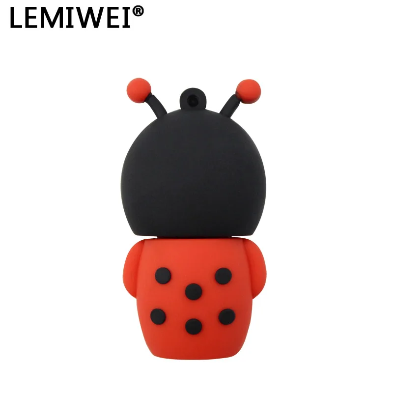 عصا ذاكرة خنفساء لطيفة ، محرك أقراص فلاش USB صغير ، خنفساء يو القرص ، شخصية بندريف ، جديد يو القرص ، 4GB ، 8GB ، 16GB ، 32GB