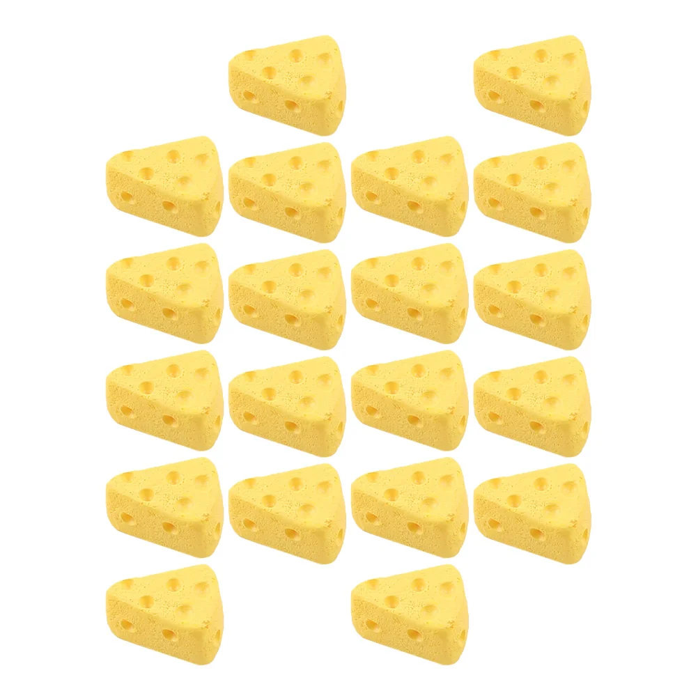 

50pcs Simulation Cakes Fake Cheese Real Touch Photography Props For Home Bakery Decoration Artificial Dessert Display Montessori