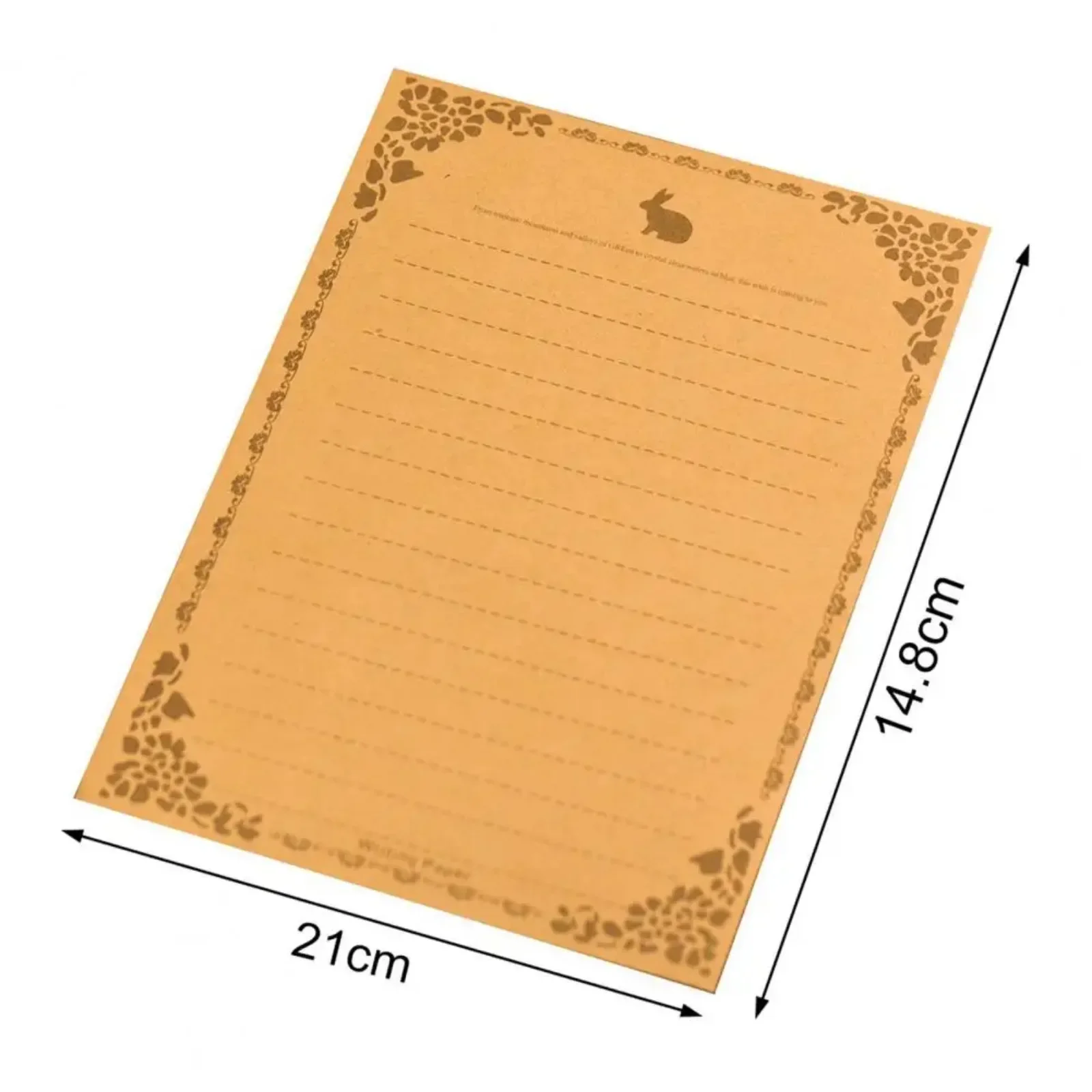 20 Sheets A5 Letter Papers Stationery High Quality Retro Classic Writing Paper Student Teacher Writing Paper