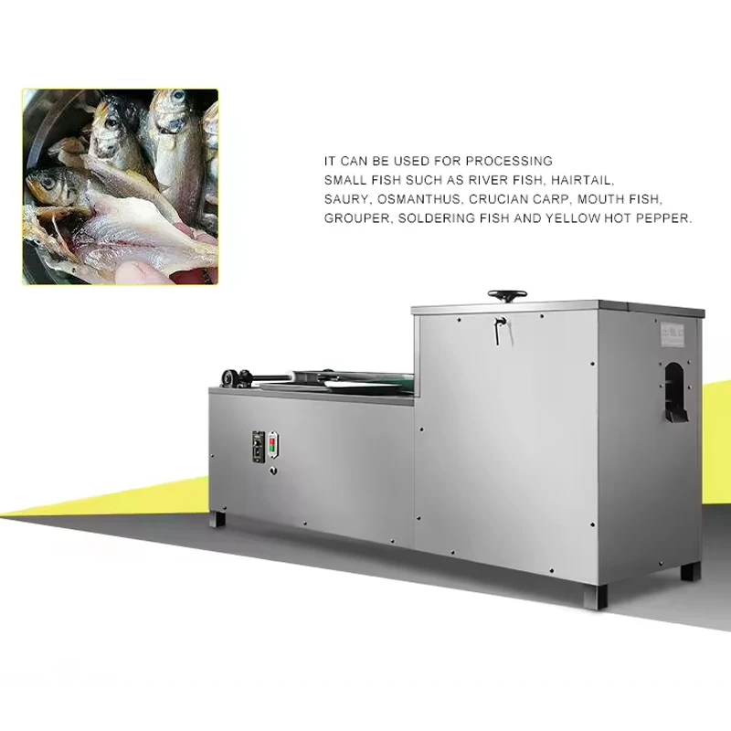 Industrielle automatische Fischentötungsmaschine, kleine Fischschneidemaschine aus Edelstahl