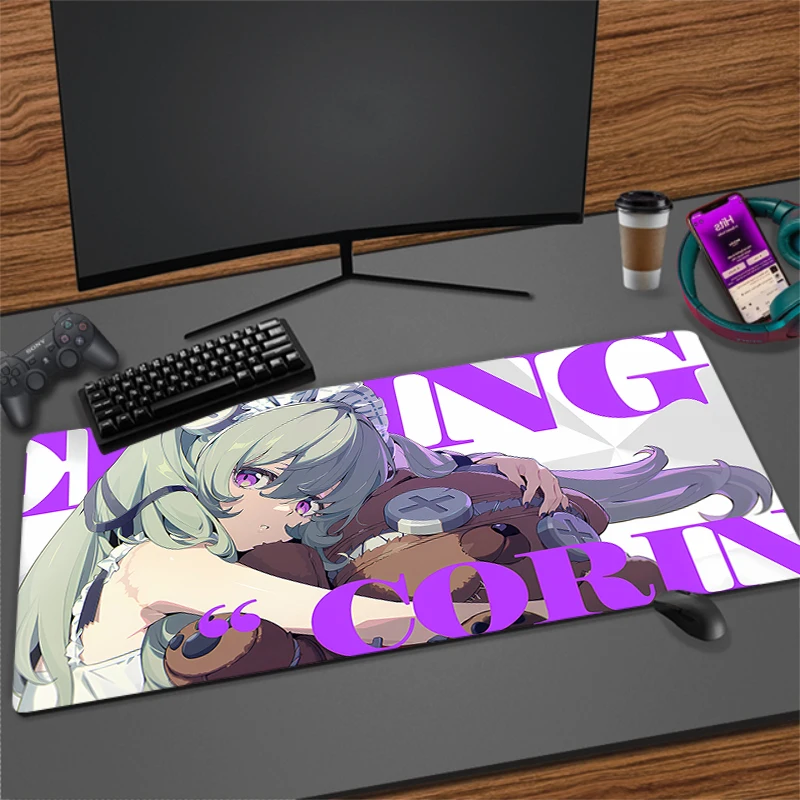 90x40cm Gaming Big Mousepad Game Zenless Zone Zero Mouse Pad Computer Gamer Mousemat Large Mouse Mat XXL Desk Pad Keyboard Mats