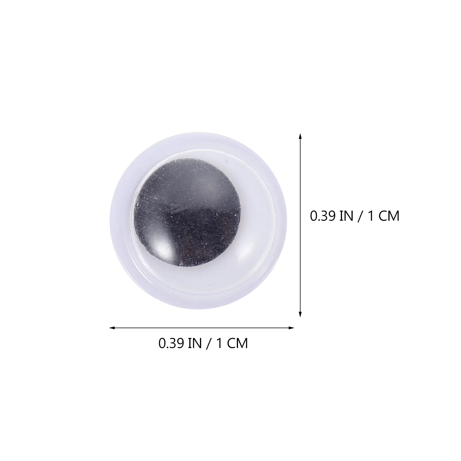 

5000 Pieces Eye Sticker Material Crafts DIY Eyeball Stickers Cartoon PVC Sheet Kids Craft Plastic Self Adhesive