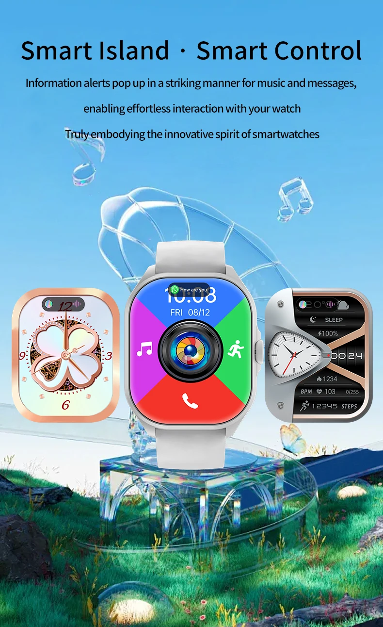 Smart Watch with Bluetooth Calling, 1.88-Inch HD Display and Fitness Tracking description 5