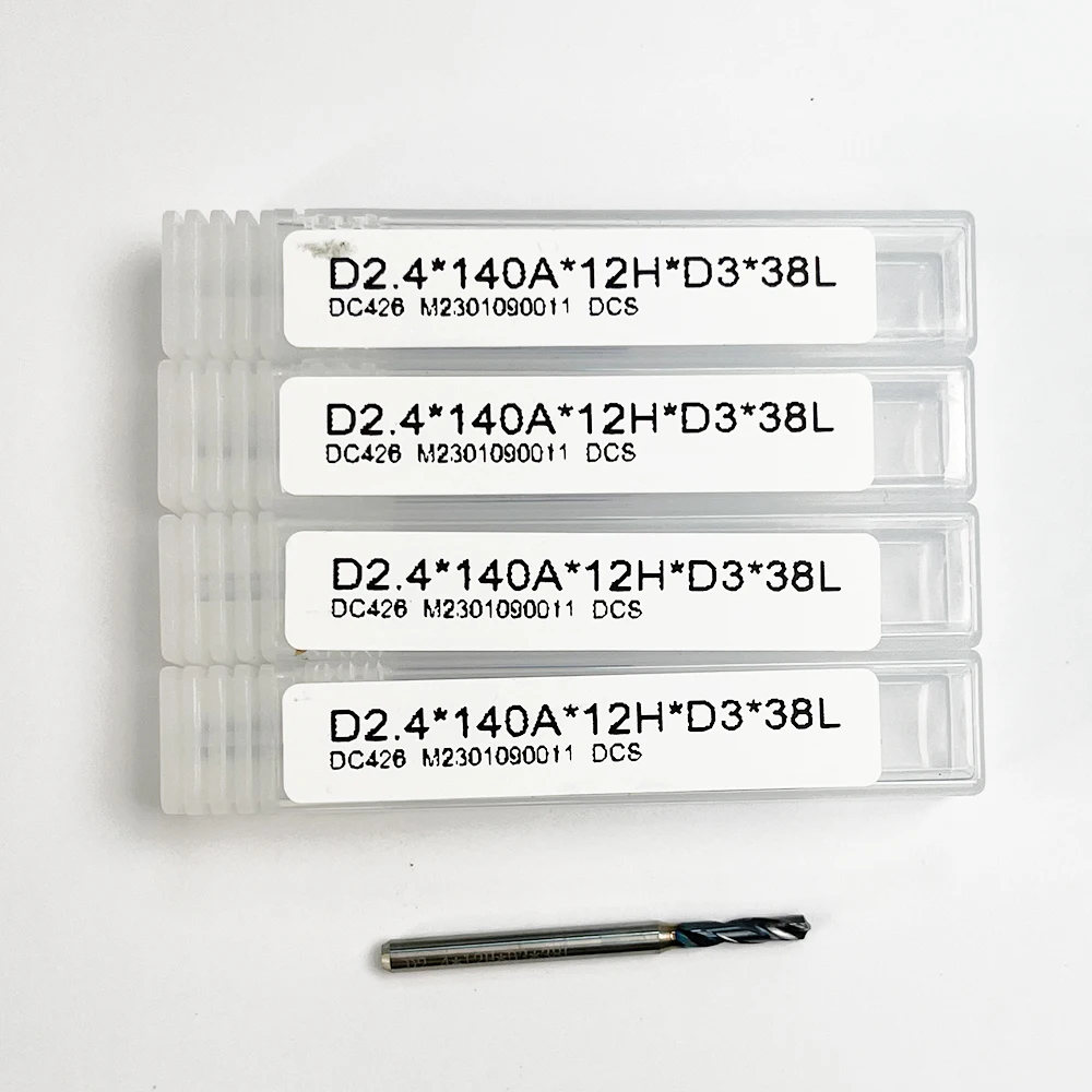 HUAZHICHUN D2.4*140A*12H*D3*38L Diameter2.4/Angle140/Edge length12/Handle length3/Overall length38