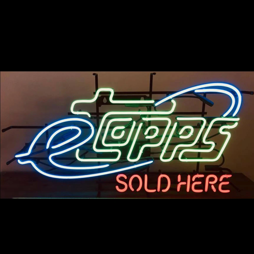 Frozen Etopps Yogurt Shake Neon Light Sign Custom Handmade Real Glass Tube Drink Bar Store Room Decoration Display Lamp 24